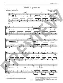 5 Song Arrangements von Fernando Sor (Download) 