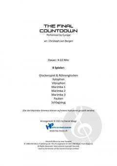 The Final Countdown von Europe 