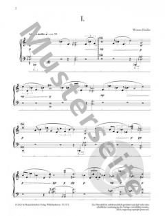 3 stille Stücke von Werner Heider 