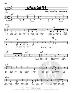 Walk On By von Burt Bacharach 