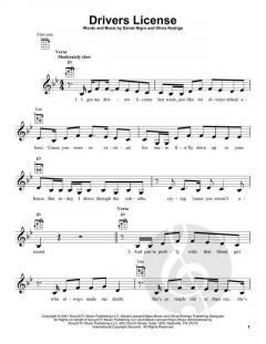 drivers license von Olivia Rodrigo/Daniel NigroOlivia Rodrigo (Download) 