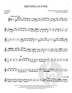 drivers license von Olivia Rodrigo/Daniel NigroOlivia Rodrigo (Download) 