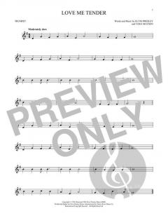 Love Me Tender von Elvis Presley (Download) 