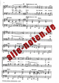 Wicked (Choral Highlights) (Stephen L. Schwartz) 