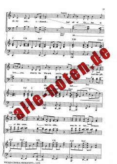 Wicked (Choral Highlights) (Stephen L. Schwartz) 