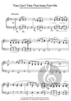 They Can't Take That Away From Me von George Gershwin (Download) 