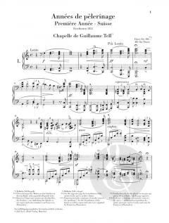 Années de pèlerinage von Franz Liszt 