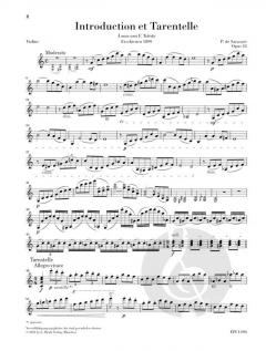 Introduction et Tarantelle op. 43 von Pablo de Sarasate 