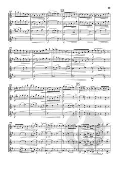 Saxophonquartett B-dur op. 109 von Arcis Saxophon Quartett 