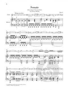 Sonate F-dur op. 8 von Edvard Grieg 