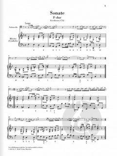 Sonate Nr. 1 F-dur von Benedetto Marcello 