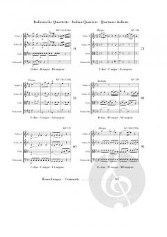 Streichquartette 1 von Wolfgang Amadeus Mozart im Alle Noten Shop kaufen