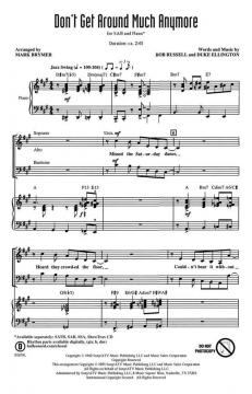 Don't Get Around Much Anymore (Duke Ellington) 