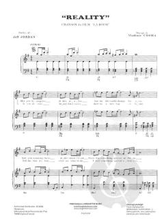 Reality La Boum 1 Chant Piano von Vladimir Cosma 