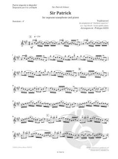 Sir Patrick (Saxophone Soprano Et Piano) von Philippe Geiss 