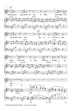 Candlelight Silent Night 2-Part (Optional 3 Part Treble) (Audrey Snyder) 