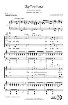 Clap Your Hands 3-Part Mixed (Kirby Shaw) 