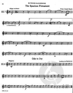 Symphonic Warm-Ups For Band B Flat Tenor Saxophone (Claude T. Smith) 