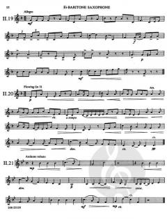 Symphonic Warm-Ups For Band E Flat Baritone Saxophone (Claude T. Smith) 