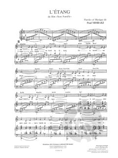 L'Etang von Paul Misraki 