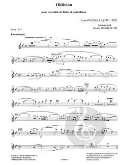 Oblivion von Astor PiazzolaFranck Masquelier 
