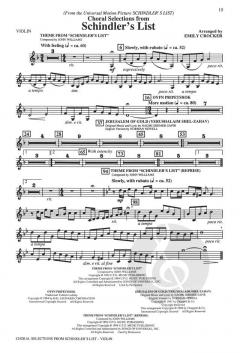 Schindler's List Choral Selections 