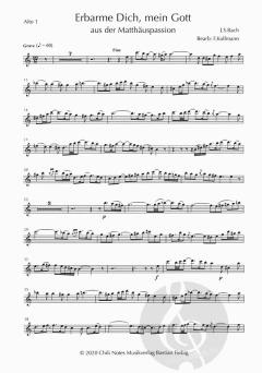 Erbarme dich, mein Gott von Johann Sebastian Bach 