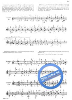 First Lessons For Guitar Vol.1 (English Version) von Julio S. Sagreras 