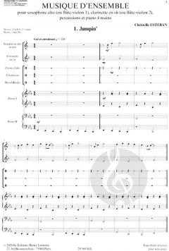 Musique d'ensemble von Christelle Esteban im Alle Noten Shop kaufen