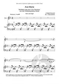 Ave Maria von Johann Sebastian Bach (Download) 