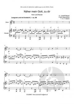 Näher mein Gott zu dir von Lowell Mason (Download) 
