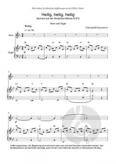 Zum Sanctus (Heilig, heilig) von Franz Schubert (Download) 