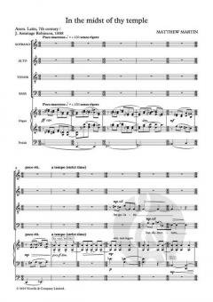 In the midst of thy temple von Matthew Martin 