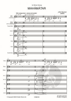 Mahamatar von John Tavener 