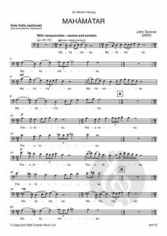 Mahamatar von John Tavener 