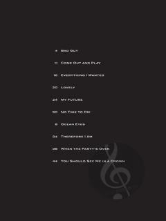 Billie Eilish For Beginning Piano Solo 