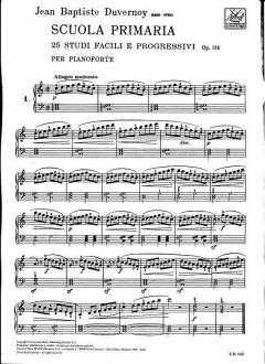Scuola Primaria Piano Op. 176 von Jean Baptist Duvernoy 