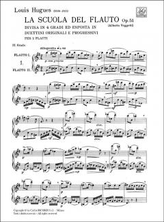 La Scuola Del Flauto Vol. 2 op. 51 von Luigi Hugues 