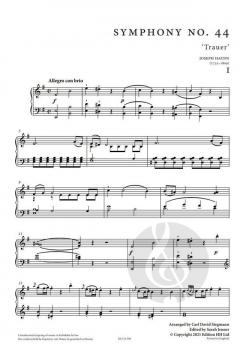 Symphony No. 44 in E Minor von Joseph Haydn 