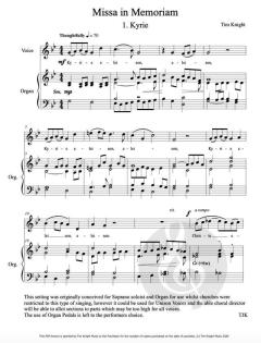 Missa in Memoriam von Tim Knight 