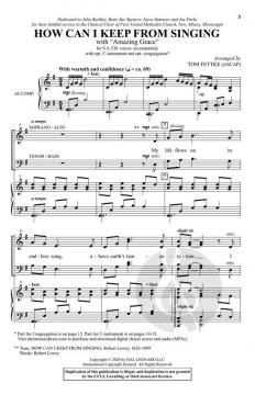 How Can I Keep from Singing von Robert Lowry 