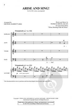 Arise and Sing! von Patrick Mock 