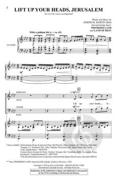 Lift Up Your Heads, Jerusalem von Joseph M. Martin 