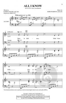 All I Know von John Purifoy (Download) 