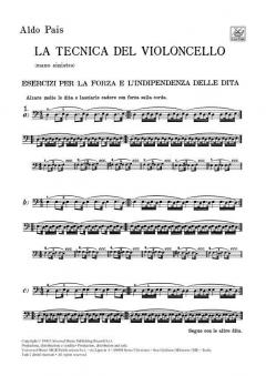 La Technica Del Violoncello Mano Sinistra Cello Method im Alle Noten Shop kaufen