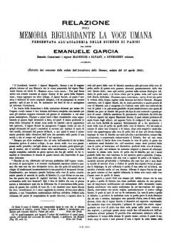 Trattato Completo Canto Vol.1 Scuola Di Garcia Parte 1 von Manuel Garcia 