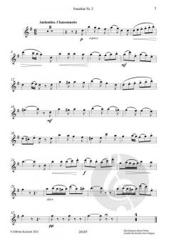 Sonatine Nr. 2 G-Dur op. 395/2 von Wilhelm Popp 