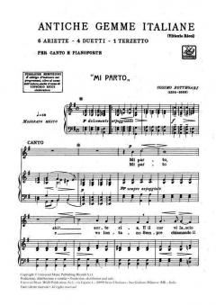 Antiche Gemme Italiane Voice Piano 