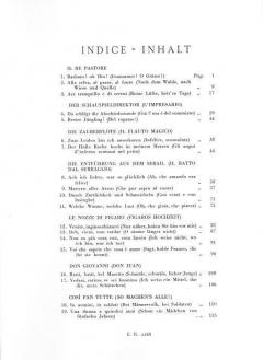 Ausgewählte Arien aus den Opern Band 1 von Wolfgang Amadeus Mozart 