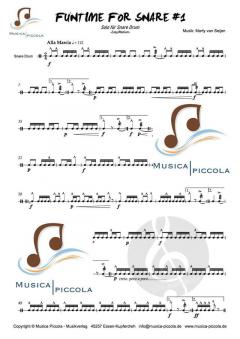 Funtime For Snare #1 - #5 von Marty van Seijen 